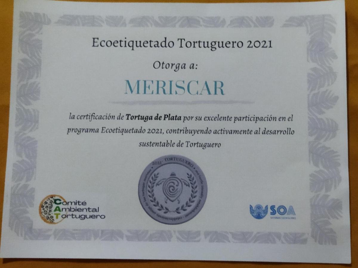 Hospedaje Meryscar Tortuguero Exterior photo